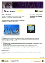Production, transport et distribution de l'énergie Success Story CIE Centrales de mesure Enerium